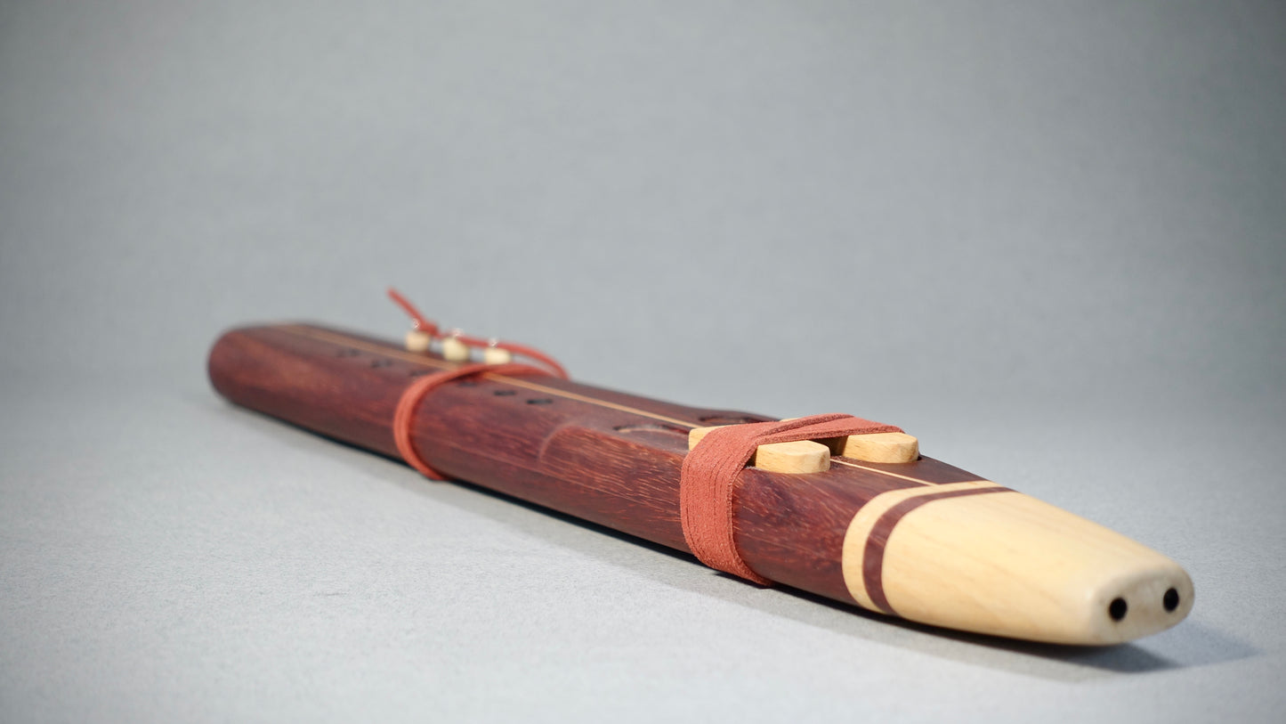 Flûte Native Amérindienne Double Parallèle